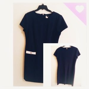Tommy Hilfiger Dress Blue/ white size12